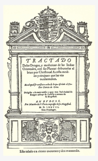 Tractado Drogas Medicinas Elefante Acosta De Victoria - Tratado De Las Drogas Y Medicinas