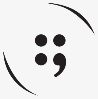 Button Semicolon Logo Hi-res Black Transparent
