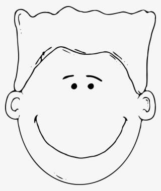 Face Outline Png - Kid Face Clipart Outline