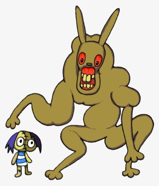 Bogleech Nightmare Monster Art Egg Baby Plant Alien - Cartoon