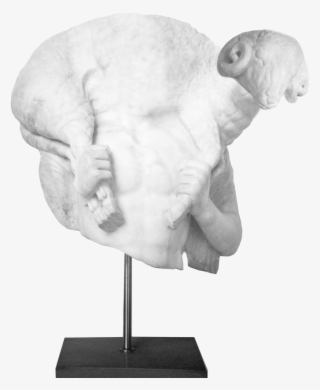 Noman Head But Lamb Head Sleeps - Hermes Kriophoros