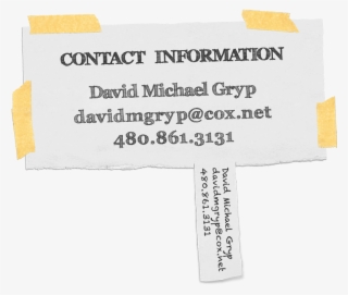 Contact1 - Paper