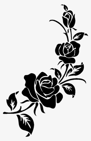 Sticker La Grappe De Rose Ambiance Sticker Kc2918 - Rose Vinyl Sticker