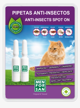 Anti Insects Spot On For Cats - Капки За Кучета Против Кърлежи