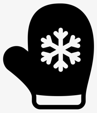 It's A Logo Of A Christmas Mitten - Proste Śnieżynki Z Papieru