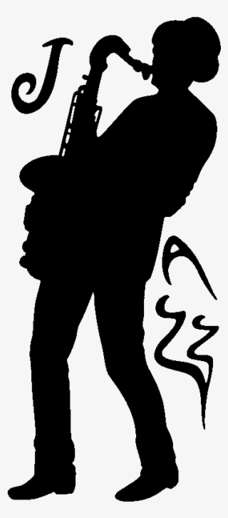 Stickers Muraux Musique - Silhouette