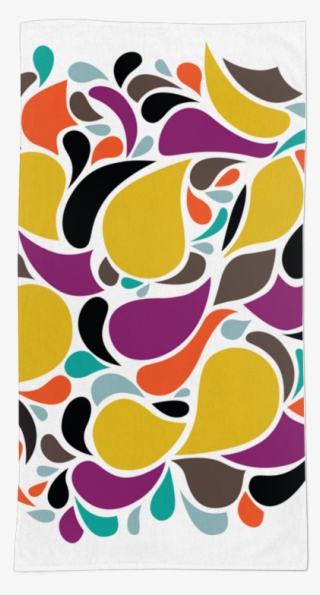 Toalha Gotas De Chuva De Beatriz Lamannana - Motif