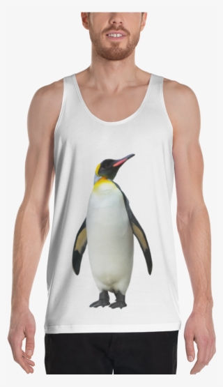 Emperor Penguin Print Unisex Tank Top - Top