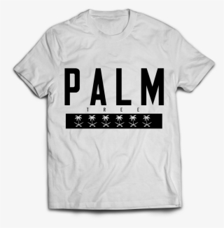 Image Of Classic Palm Tree Tee "white" - Graphic T Shirts Women's