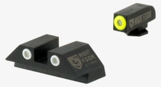 Night Fision Glk00203ygwg Night Sight Set Square Glock - Cannon