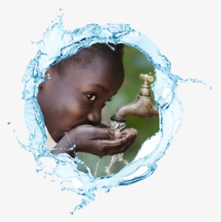 Watergen Usa's Vision Is To Provide Humanity With An - African Child Drinking From Tap