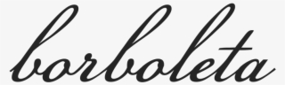 Borboleta Beauty - Calligraphy