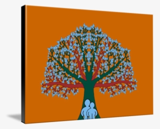 Family Tree Art Print By John Kraft Family Tree By - Floral Design