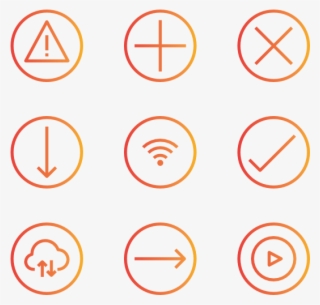 Arrow And User Interface - Circle