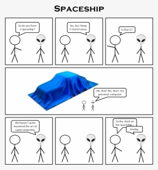 Spaceship - Cartoon