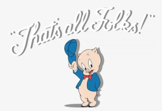 Repeat Radial Bg { Background - Porky Pig That's All Folks