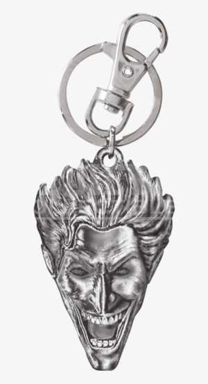 Joker Face Keychain - Superman Logo Metal Color Keychain