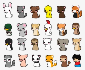 Cute Chibi Animals - Cute Chibi Animal Drawings