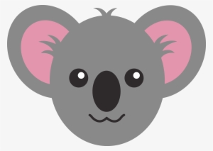 Colour Drawing Cute Animal - Draw A Koala Face