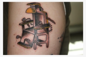 Tattoo Of Electric Chair - Tattoo