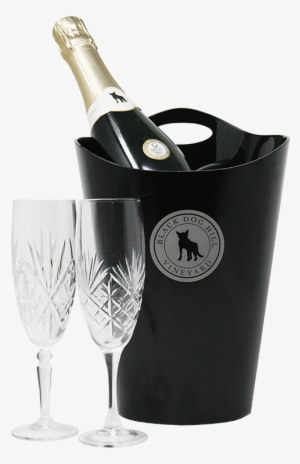 Clip Transparent Stock Champagne Drawing Ice Bucket - Champagne