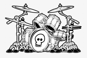 Drum Set Drum Set - Vector Graphics