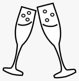 Champagne Glass Bubbles Clip Art At Clker - Champagne Clip Art