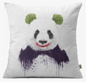 Dailyobjects Joker Face 12" Cushion Cover Buy Online - Panda Joker