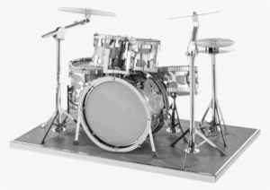 Metal Earth Musical - Drum Set Metal Earth 3d Model