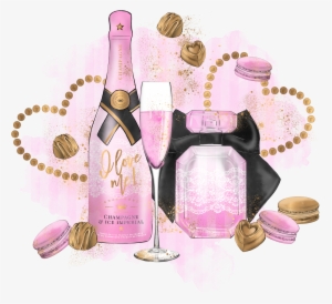 Valentine Pink Champ - Champagne