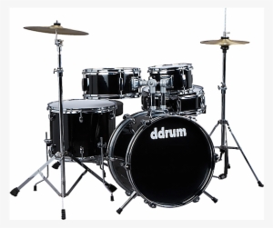 Ddrum D1 Junior Drum Set 5pc - Midnight Black