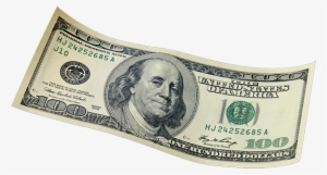 $100 Dollar Bill - Dollar White Background