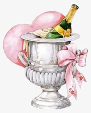 Champagne Clipart Transparent Background - Transparent Background Happy Anniversary Png