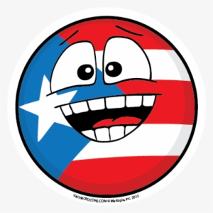 Puerto Rico Flag Emoji, Puerto Rican Flag, Emoji Stickers, - Puerto Rican Emoji