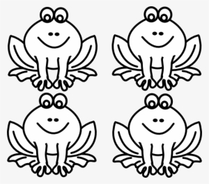 Frog Outline Embroidery Design