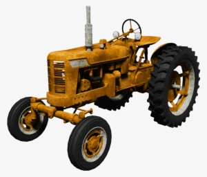Tractor Png - Old Tractor Transparent Background