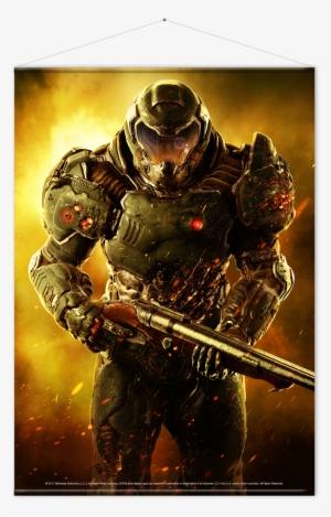 The Bethesda Store Europe - Doom Wall Scroll