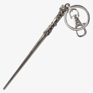 Harry Potter Wand Keychain - Harry Potter Keychains - Harrys Wand Pewter Key Ring