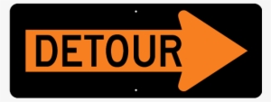 Related Products - Detour Sign