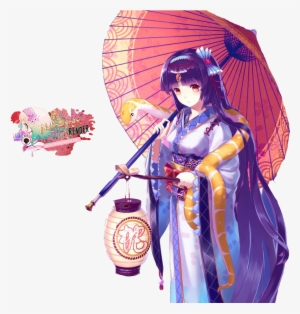 Kimono Anime Girl Png