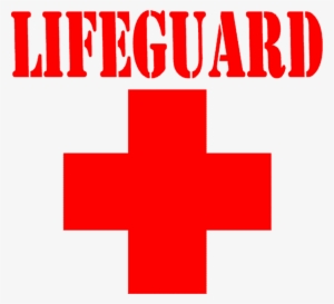 Red Cross Clipart Lifeguard - Lifeguard Cross Vector