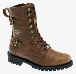 Harley-davidson Balsa Women's Lace-up Boots Brown :