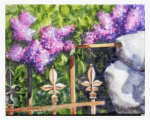 Wrought Iron And Lilacs - Wrought Iron
