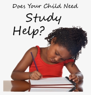Does Your Child Need Study Help Girl Studying - Black Girl In Elementary School