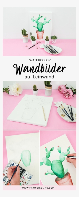 Das Kaktusbild Steht Übrigens Aktuell In Meiner Küche - Canvas