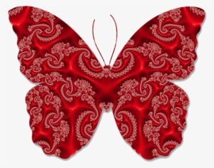 Butterfly Red Lace - Butterfly