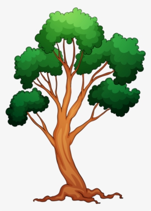Memories Clipart Colorful Tree - Clipart Of Trees With Roots