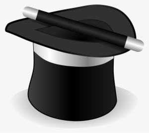 Magic Wand Png Transparent Image - Magic Hat Clip Art