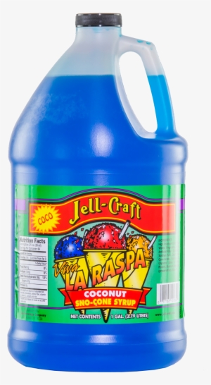 Coconut Snow Cone Syrup - Blue Coconut Snow Cone