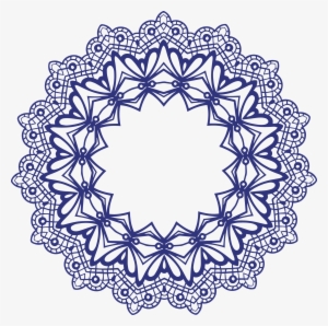 Lace Clip Art - Lace Round Png